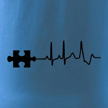 EKG puzzle rozpojené