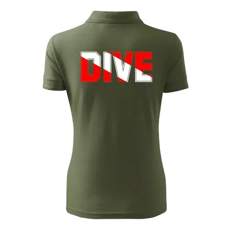 Dive nápis vlajka