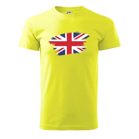 Britská vlajka roztrhaná
