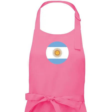 Argentína vlajka guľatá