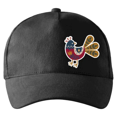 Folklór na prsníku sliepky