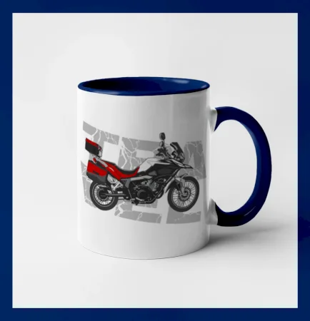 Cestovná enduro červená