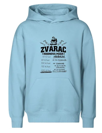 Hodinová mzda zvárač