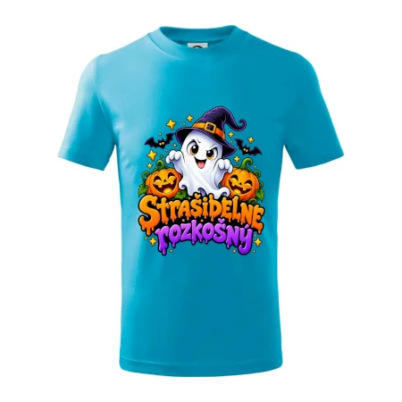Strašidelne rozkošný duch s tekvicami