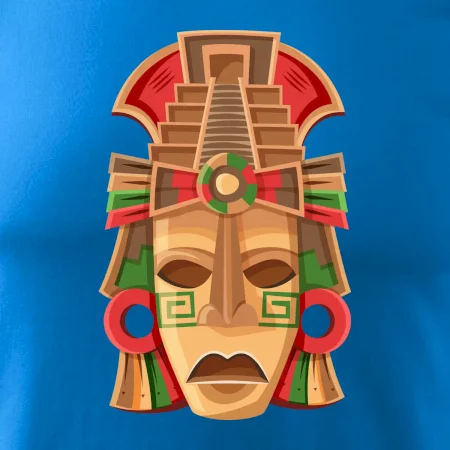 Mayové maska červené uši