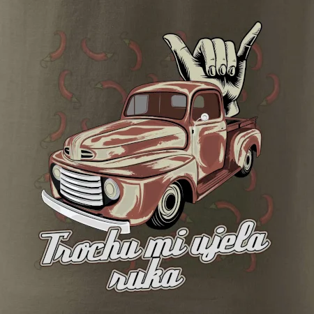 Trochu mi ušla ruka