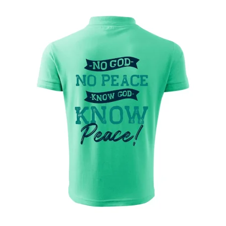 No God no peace, know God know peace