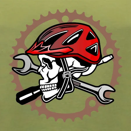 Lebka biker opravár