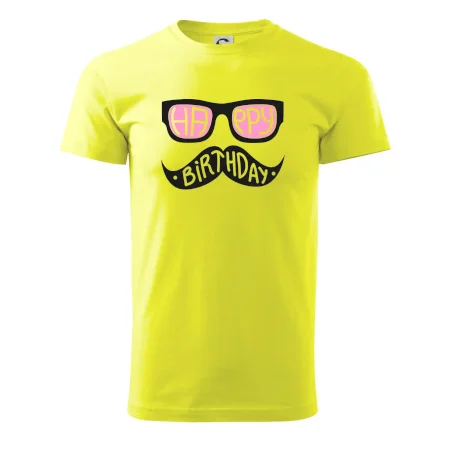 Mustache narozeniny - okuliare