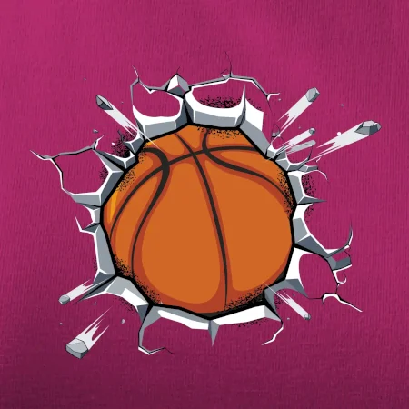 Basketbal lopta v triku