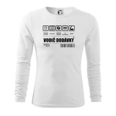 Čiarový kód - Vodič dodávky