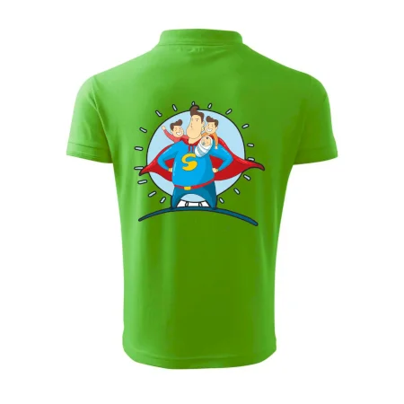 Táta superman - kluk, kluk a dítě