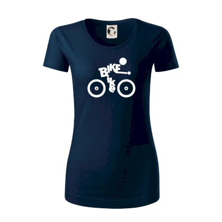 Bike nápis postava