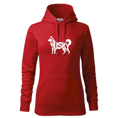 Husky nápis v tele
