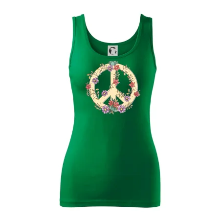 Peace symbol pieskový