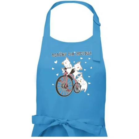 Mačky na bicykli