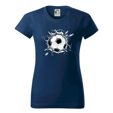 Futbalová lopta v triku