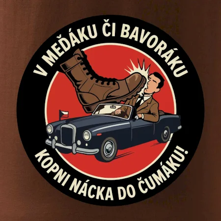 V Međáku či Bavoráku kopni nácka do čumáku