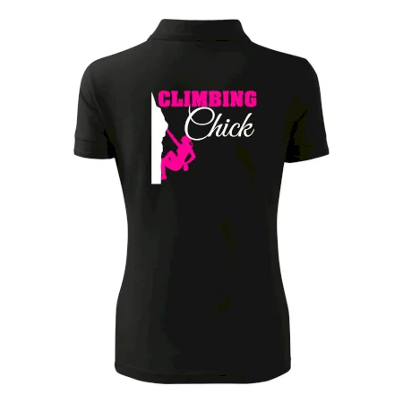 Climbing chick