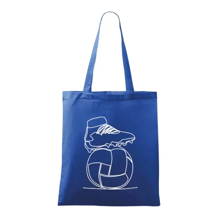 Futbalová lopta kopačka jedným ťahom
