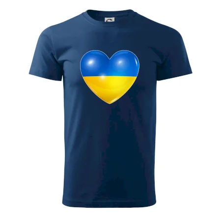 Ukrajina srdce vlajka