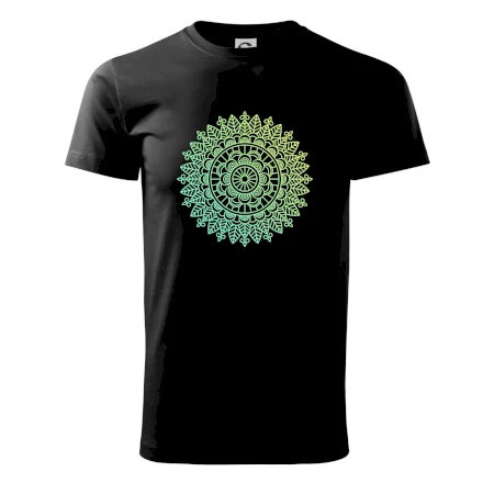 Mandala zelenožlutá