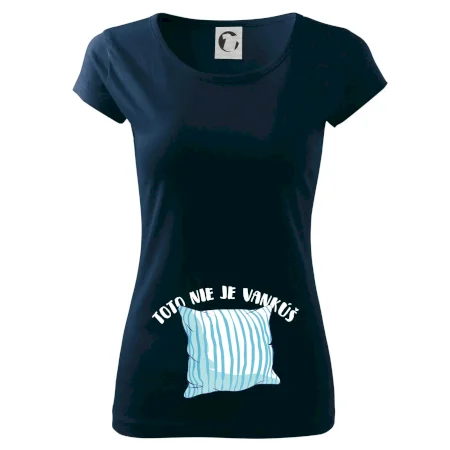 Toto nie je vankúš - modrý