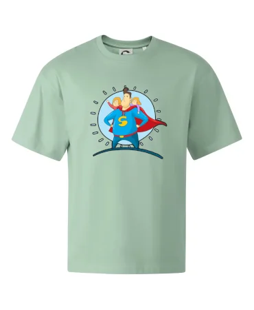 Ocko superman - dievča a dievča