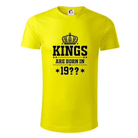 Kings are born in vlastný ročník