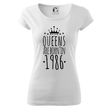 Queens are born in 1986