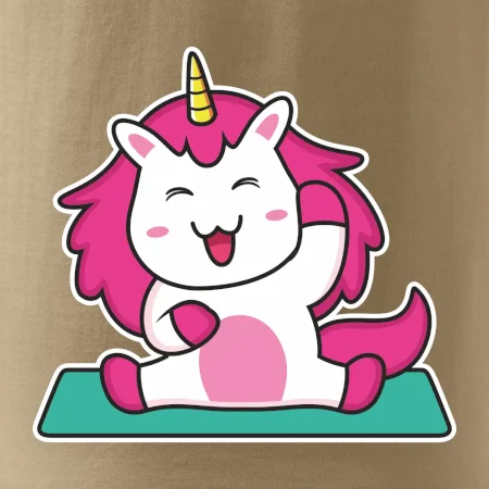 Yoga veselý jednorožec