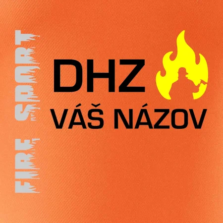 DHZ - Váš názov - FLUO + Reflexná potlač