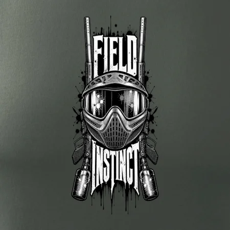 Čiernobiela maska – Field Instinct paintball