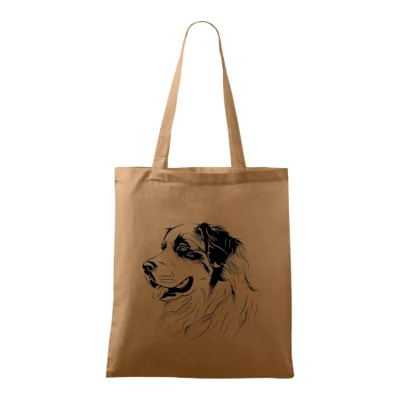 Bernský salašnícky pes čierna kresba