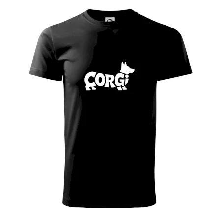 Corgi nápis v tele