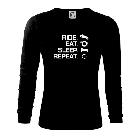 Ride Eat Sleep Repeat Kôň