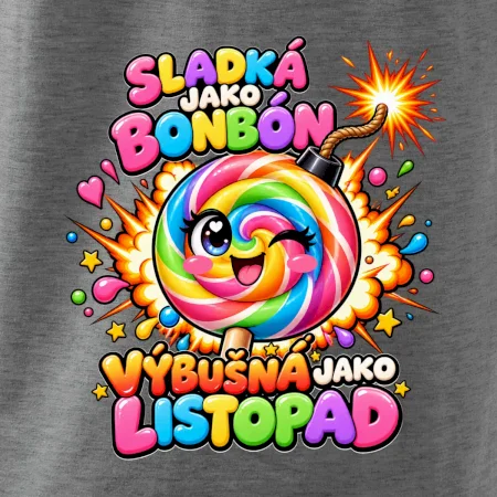 Sladké dúhové lízatko s výbušnou náladou