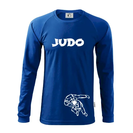 Judo nápis + postavy