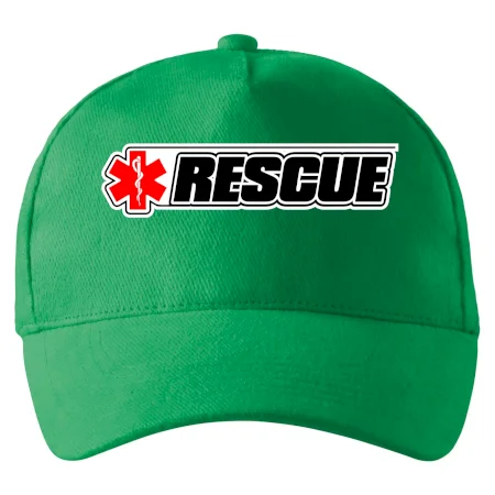 Záchranár rescue kríž červený