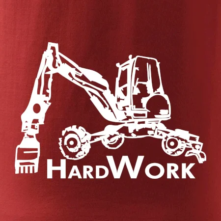 Hard Work kráčajúce rýpadlo