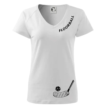 Floorball nápis šikmo