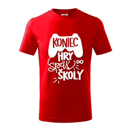Koniec hry, späť do školy