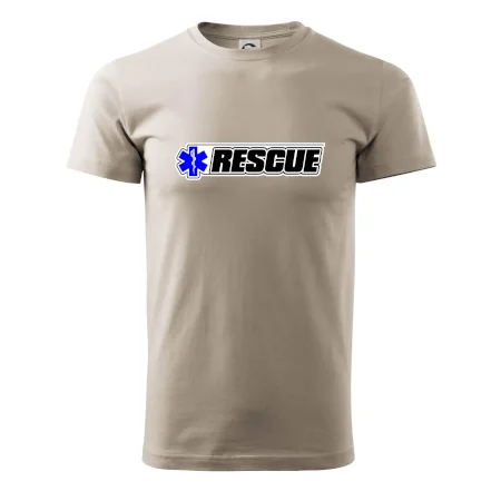 Záchranár rescue kríž modrý