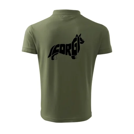 Corgi - nápis v tele