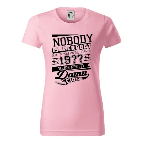 Nobody is perfect - Vlastný ročník
