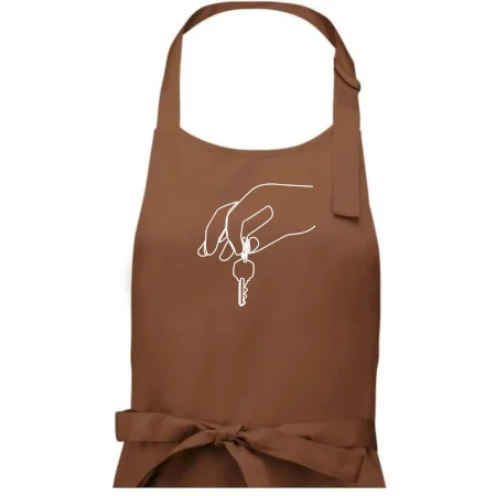 Kľúče a ruka jedným ťahom