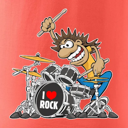 I love rock bubeník