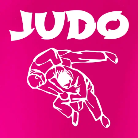 Judo nápis + postavy