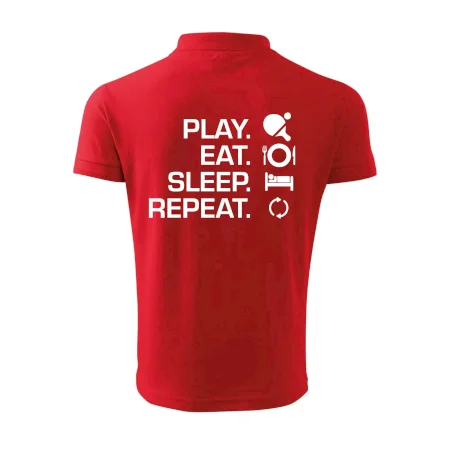 Stolný tenis - eat sleep