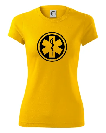 Rescue logo samostatné guľaté